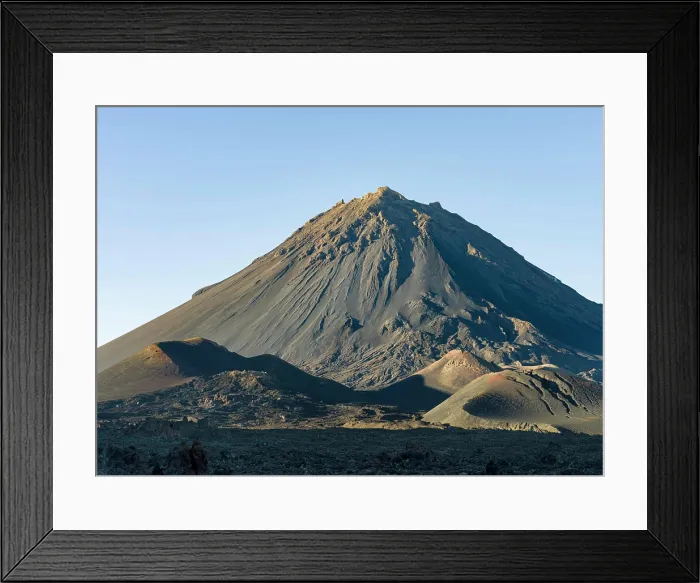Framed Print : Stratovolcano mount Pico do Fogo. Fogo Island (Ilha do Fogo), part of Cape Verde in the central Atlantic Framed Print : Stratovolcano mount Pico do Fogo. Fogo Island (Ilha do Fogo), part of Cape Verde in the central Atlantic