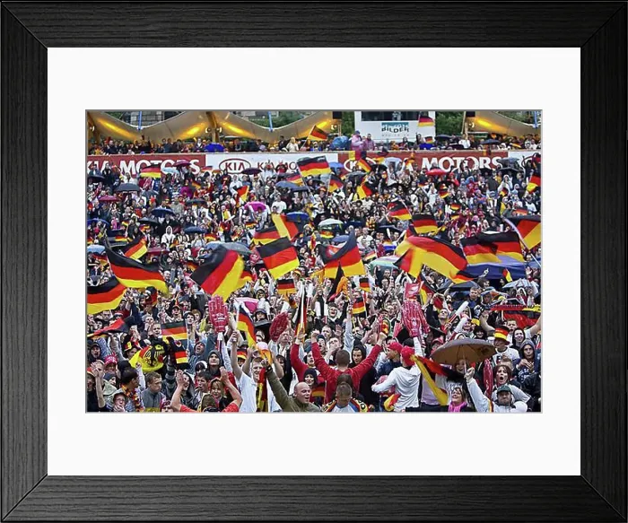 Framed Print : Public viewing on the banks of the Elbe in Dresden Framed Print : Public viewing on the banks of the Elbe in Dresden