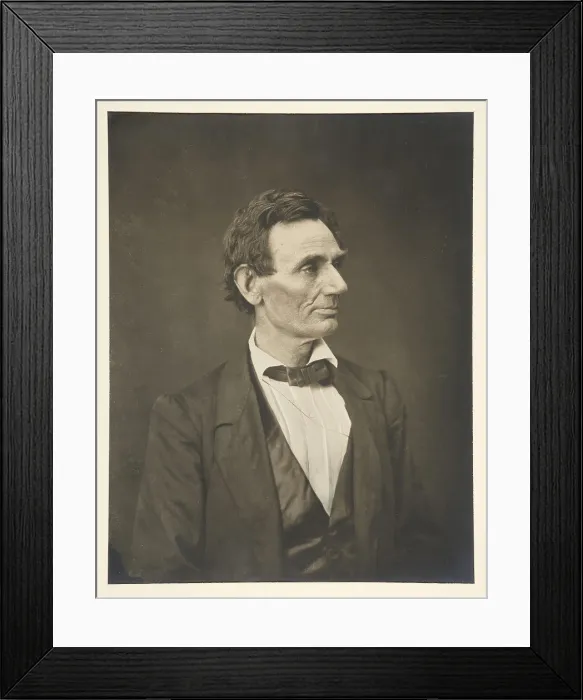 Framed Print : Artist: Alexander Hesler, American Framed Print : Artist: Alexander Hesler, American