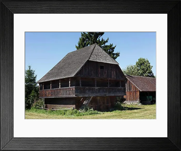 Framed Print : Old granary in Anglberg, community of Zolling, Upper Bavaria, Bavaria, Germany, Europe Framed Print : Old granary in Anglberg, community of Zolling, Upper Bavaria, Bavaria, Germany, Europe