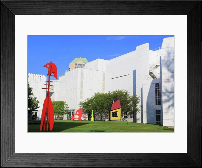 Framed Print : USA, Georgia, Atlanta, Exterior of High Museum of Art