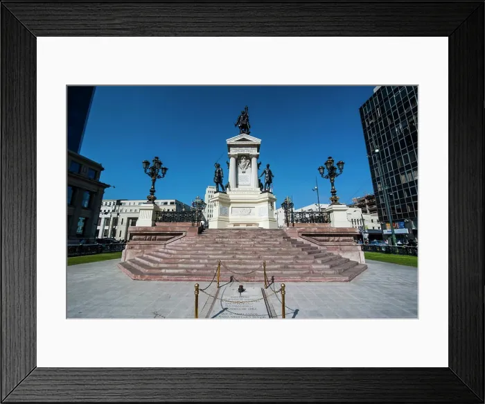 Framed Print : Monument to the Heroes of Iquique, Valparaiso, Chile, South America