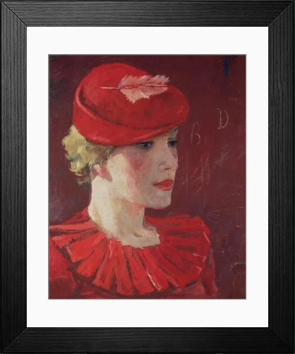 Framed Print : A Parisian by Alexander Deineka, 1935, 1899-1969, Russia, St. Petersburg, State Russian Museum Framed Print : A Parisian by Alexander Deineka, 1935, 1899-1969, Russia, St. Petersburg, State Russian Museum