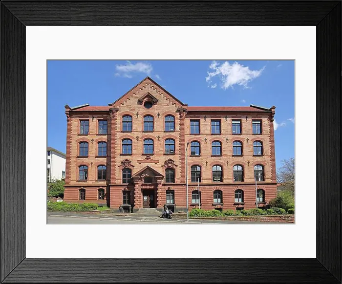 Framed Print : Albert-Schweitzer-Gymnasium built in 1900, building, Kaiserslautern, Rhineland-Palatinate, Germany, Europe Framed Print : Albert-Schweitzer-Gymnasium built in 1900, building, Kaiserslautern, Rhineland-Palatinate, Germany, Europe