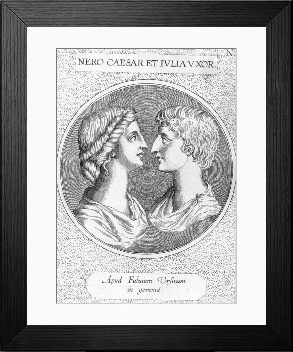 Framed Print : Lucius Domitius Ahenobarbus, later NERO Claudius Caesar Drusus Germanicus Framed Print : Lucius Domitius Ahenobarbus, later NERO Claudius Caesar Drusus Germanicus