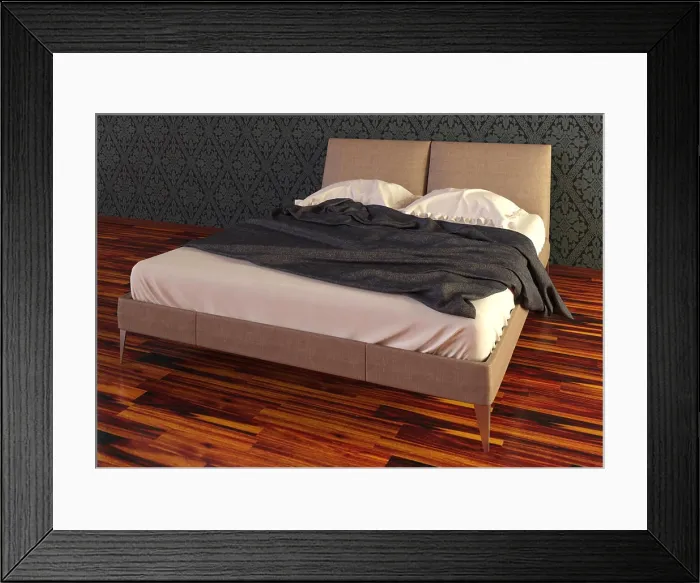 Framed Print : Bed Photorealistic Render Bed with pillows and a blanket photorealistic render Copyright: xZoonar Framed Print : Bed Photorealistic Render Bed with pillows and a blanket photorealistic render Copyright: xZoonar