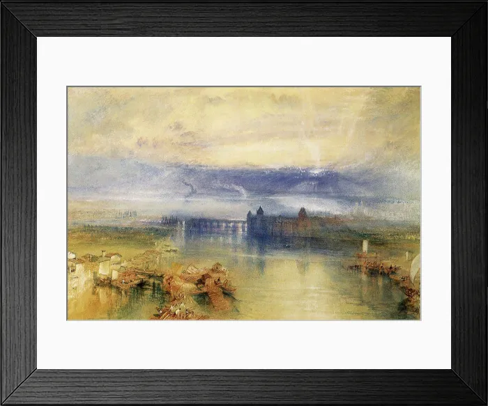 Framed Print : Constance, Turner, Joseph Mallord William Framed Print : Constance, Turner, Joseph Mallord William