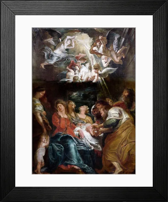 Framed Print : Circumcision of Christ by Peter Paul Rubens, (1577-1640)