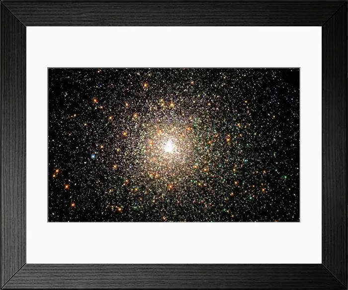 Framed Print : globular cluster