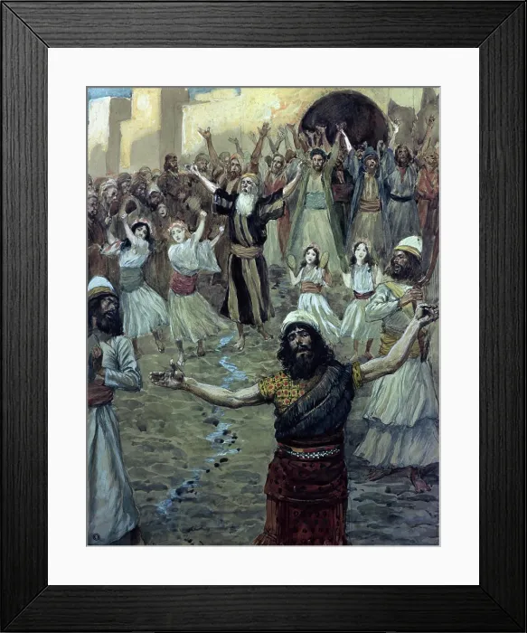 Framed Print : Saul Prophesies with the Prophets James Tissot (1836-1902 / French) Watercolor on paper Jewish Museum, New York Framed Print : Saul Prophesies with the Prophets James Tissot (1836-1902 / French) Watercolor on paper Jewish Museum, New York