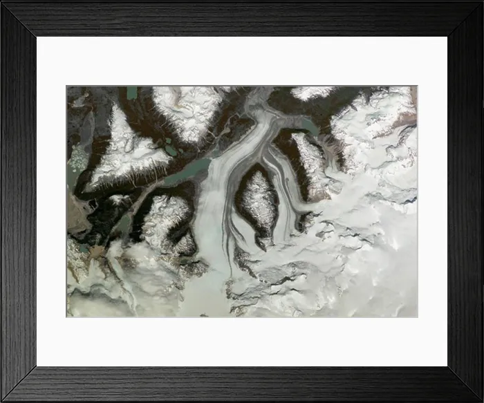 Framed Print : Chilean Glaciers Flow Down the Andes Mountains Framed Print : Chilean Glaciers Flow Down the Andes Mountains
