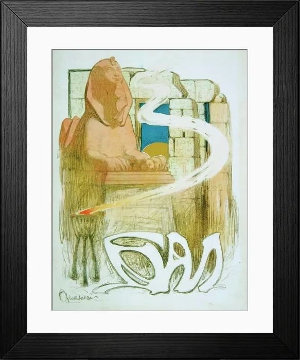 Framed Print : Sphinx by Grigori Petrovich Svetlitsky Framed Print : Sphinx by Grigori Petrovich Svetlitsky