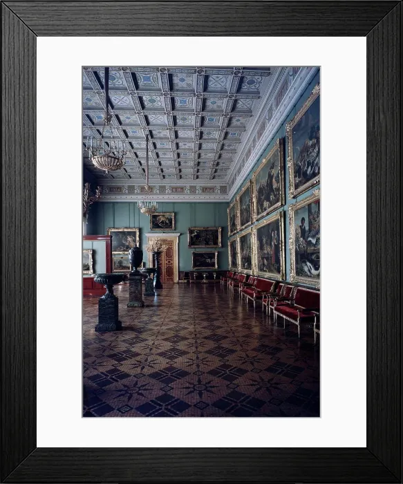 Framed Print : Russia, Saint Petersburg, Interior of Winter Palace
