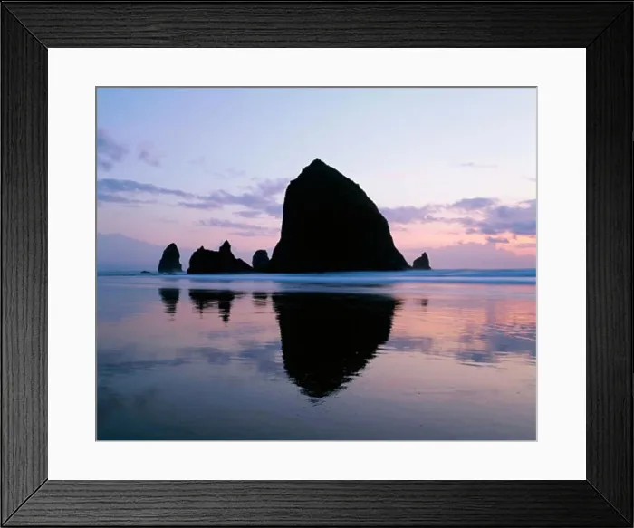 Framed Print : Haystack Rock at Cannon Beach, Oregon, USA Framed Print : Haystack Rock at Cannon Beach, Oregon, USA