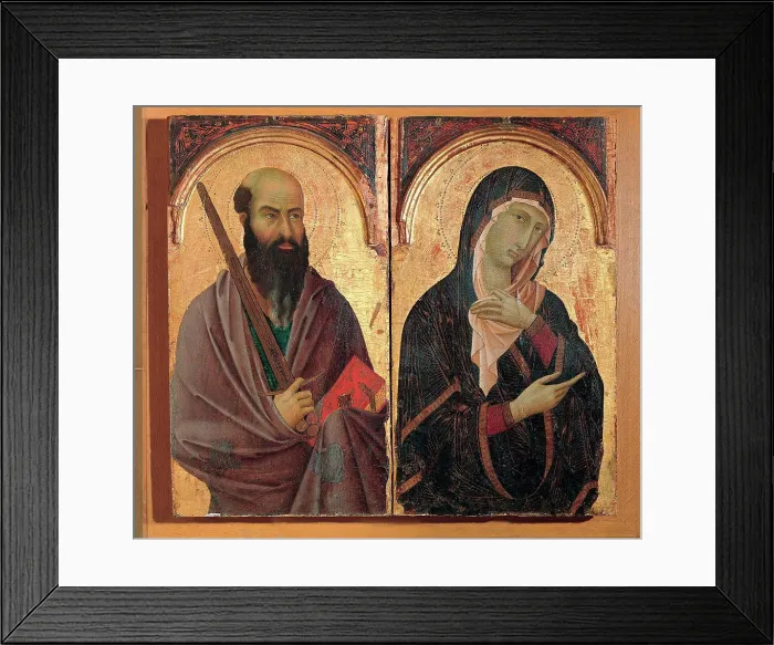Framed Print : Polyptych with Saints (St John the Evangelist) Framed Print : Polyptych with Saints (St John the Evangelist)