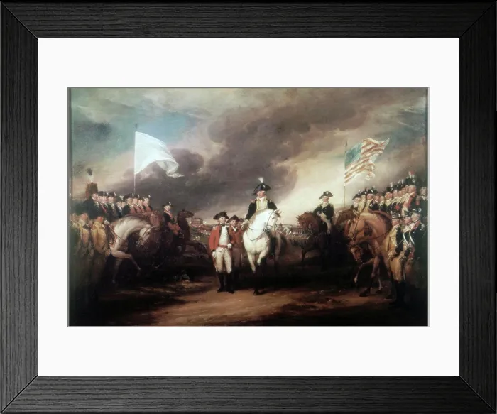 Framed Print : Surrender of Lord Cornwallis 10 / 19 / 1781 John Trumbull (1756-1843 American) Framed Print : Surrender of Lord Cornwallis 10 / 19 / 1781 John Trumbull (1756-1843 American)
