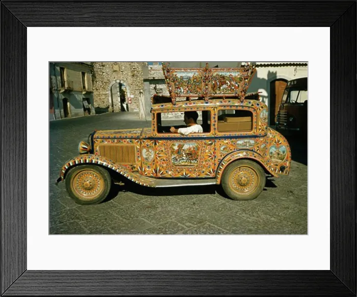 Framed Print : Model Ford Sicily Italy Framed Print : Model Ford Sicily Italy