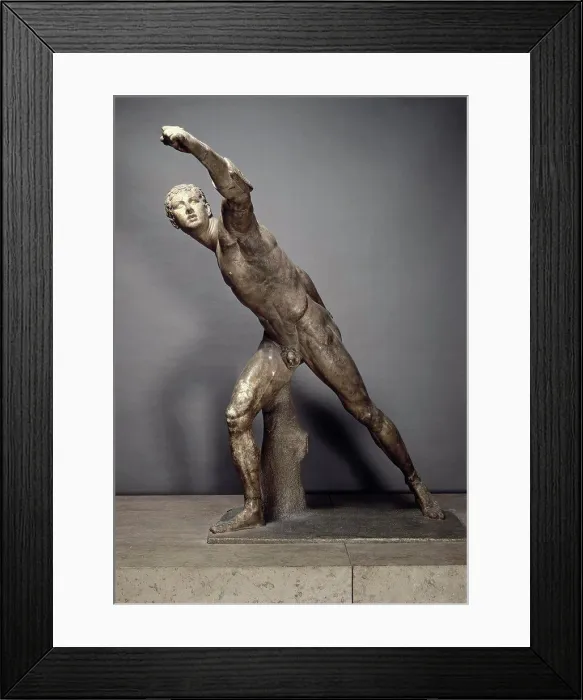 Framed Print : Gladiator Roman Art Musee du Louvre, Paris Framed Print : Gladiator Roman Art Musee du Louvre, Paris