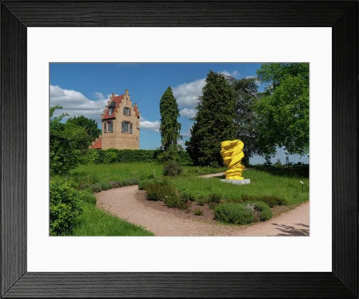 Framed Print : Skulpturen von Tony Cragg auf der Rosenhöhe in Darmstadt *** Sculptures from Tony Cragg at the Rose height in Darmstadt Framed Print : Skulpturen von Tony Cragg auf der Rosenhöhe in Darmstadt *** Sculptures from Tony Cragg at the Rose height in Darmstadt