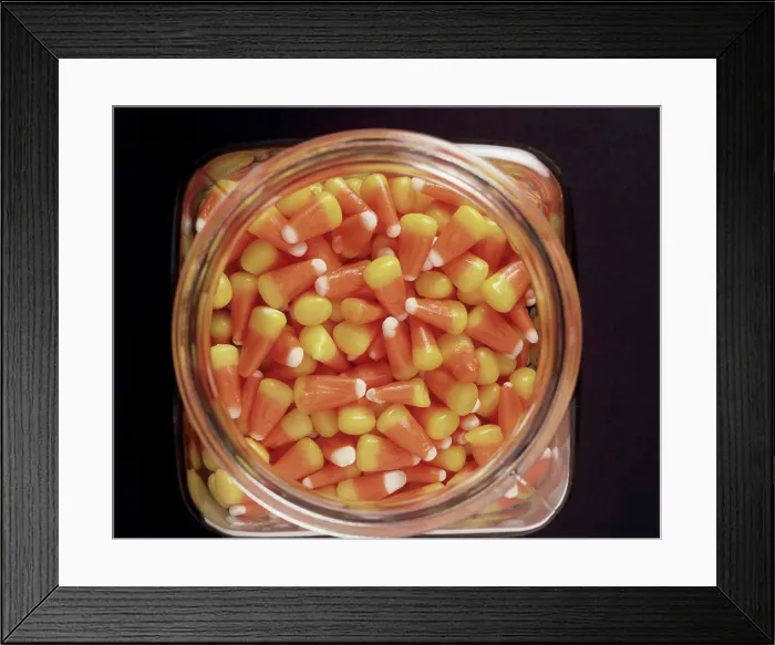 Framed Print : Close-up of candy corn Framed Print : Close-up of candy corn