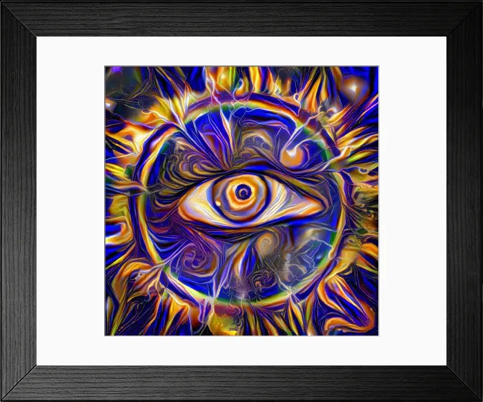 Framed Print : All seeing Eye Framed Print : All seeing Eye