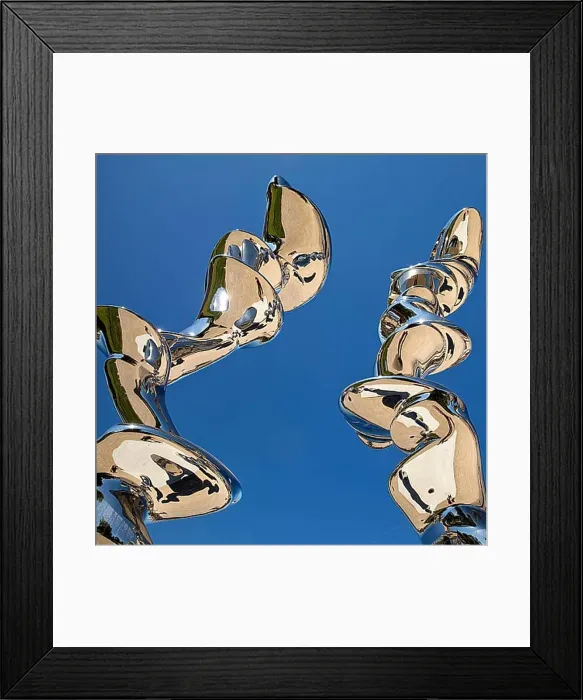 Framed Print : Stainless steel sculpture entitled Points of View by Tony Cragg, Mathildenhöhe, Darmstadt, Hesse, Germany, Europe Framed Print : Stainless steel sculpture entitled Points of View by Tony Cragg, Mathildenhöhe, Darmstadt, Hesse, Germany, Europe