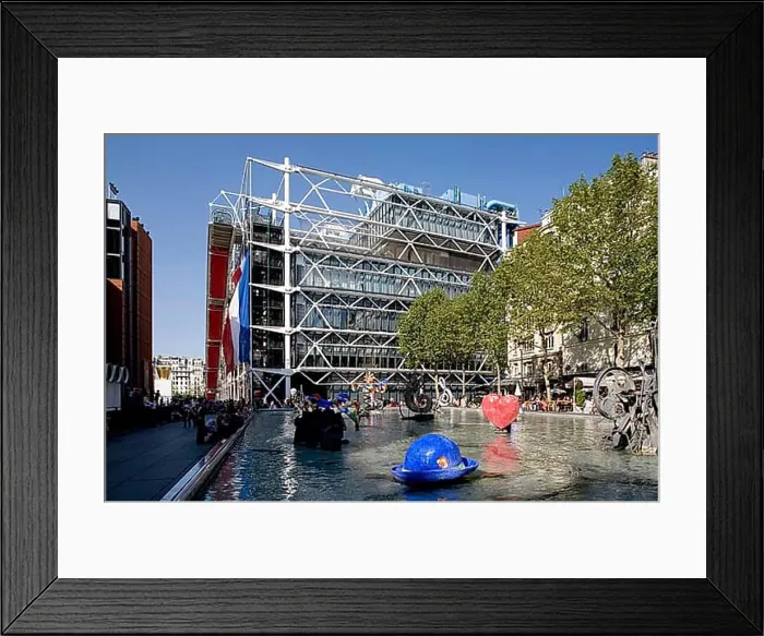 Framed Print : Paris, Centre Georges Pompidou Framed Print : Paris, Centre Georges Pompidou