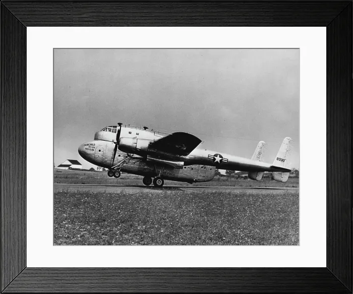 Framed Print : Aviation 99d A - Fairchild XC 120 Pack Plane Framed Print : Aviation 99d A - Fairchild XC 120 Pack Plane