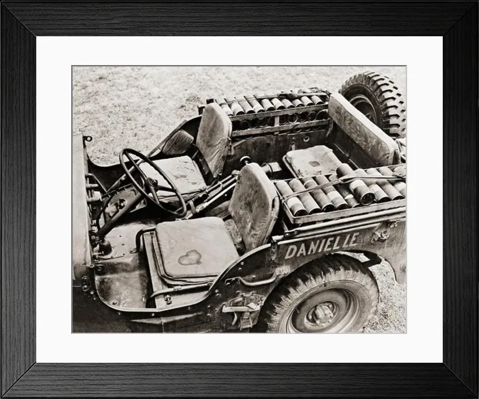 Framed Print : Danielle the Jeep Framed Print : Danielle the Jeep