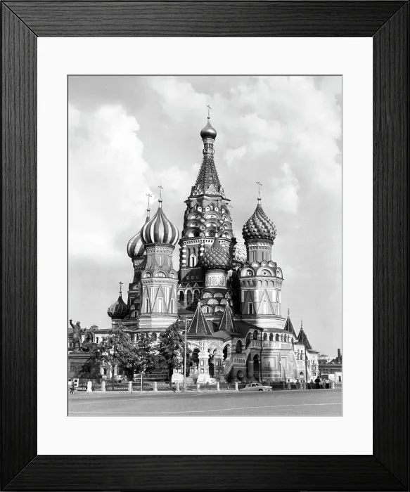 Framed Print : St. Basil's Cathedral Moscow Russia Framed Print : St. Basil's Cathedral Moscow Russia