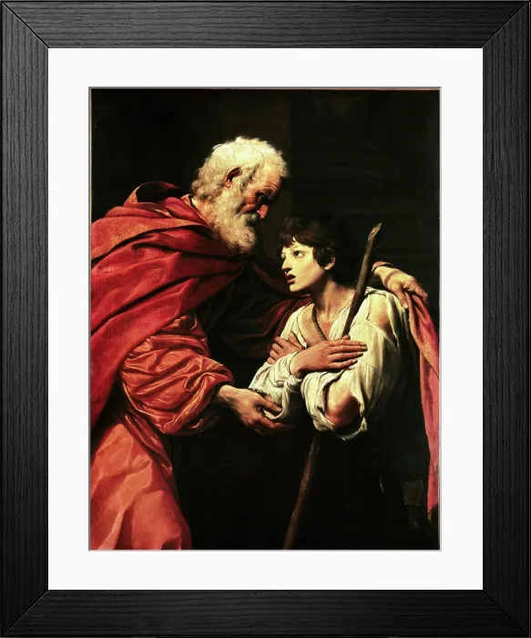 Framed Print : Return of the Prodigal Son  /  Spada