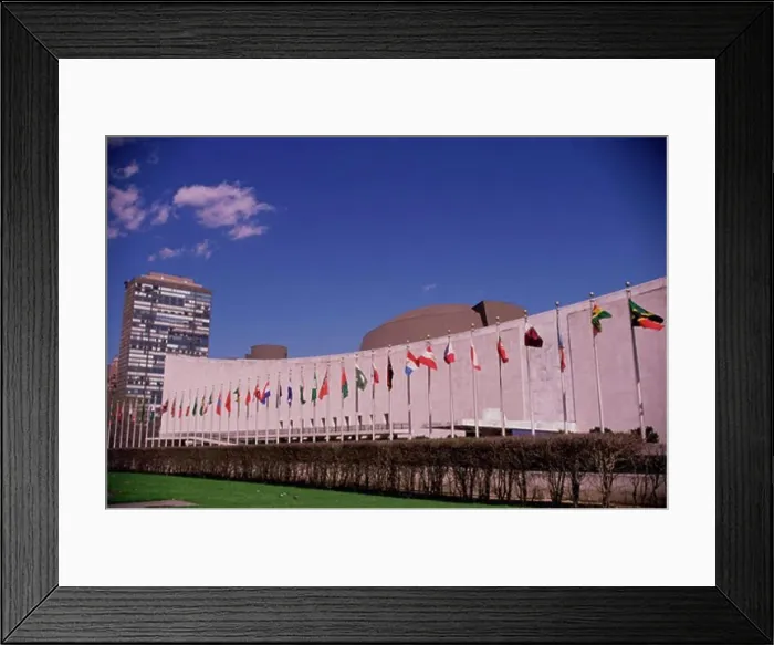 Framed Print : United Nations New York City USA Framed Print : United Nations New York City USA