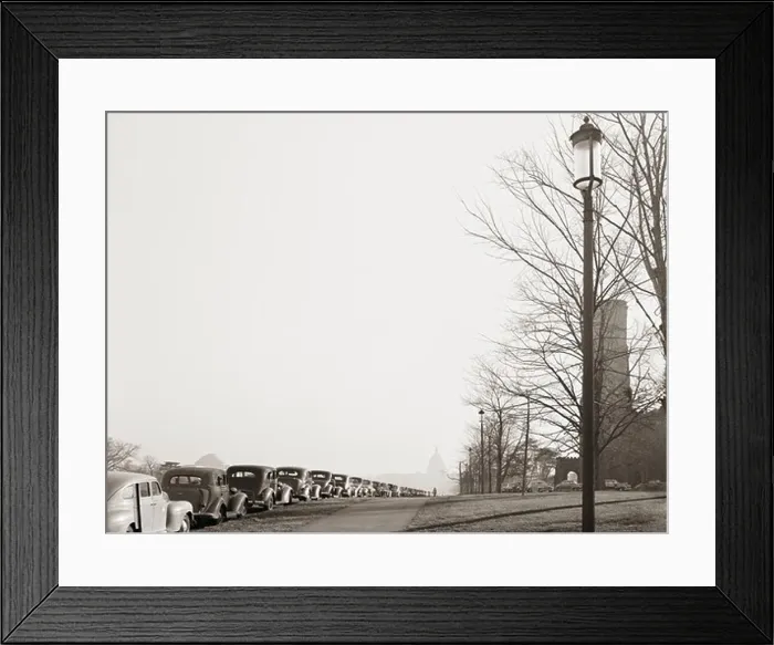Framed Print : Parked on the National Mall Framed Print : Parked on the National Mall