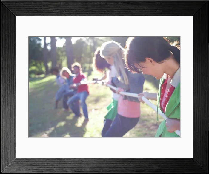Framed Print : Tug of war Framed Print : Tug of war