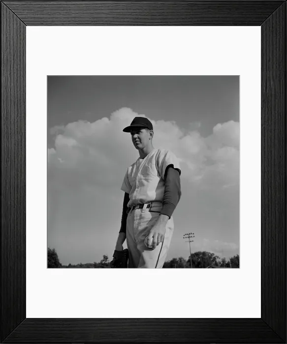 Framed Print : Baseball player Framed Print : Baseball player