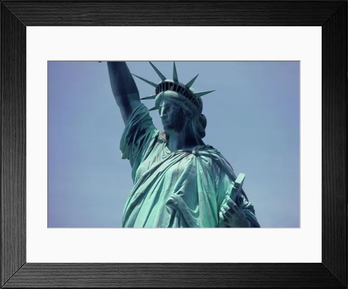 Framed Print : Statue of Liberty New York City USA