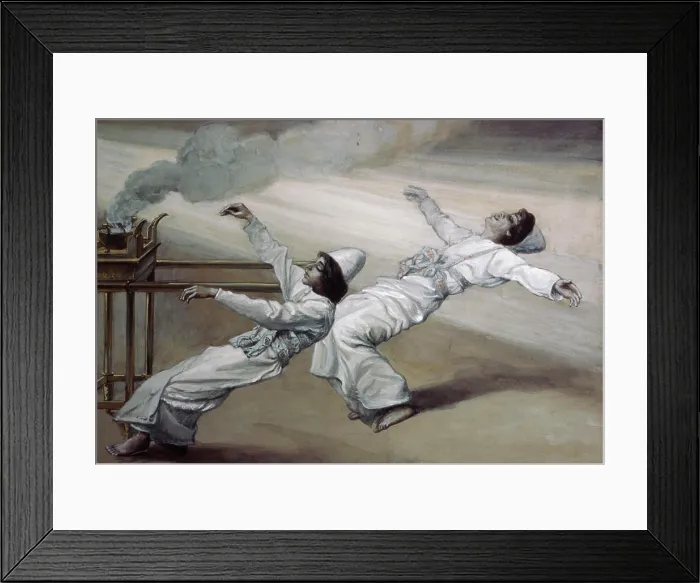 Framed Print : The Two Priests are Destroyed James Tissot (1836-1902 French) Jewish Museum, New York City Framed Print : The Two Priests are Destroyed James Tissot (1836-1902 French) Jewish Museum, New York City