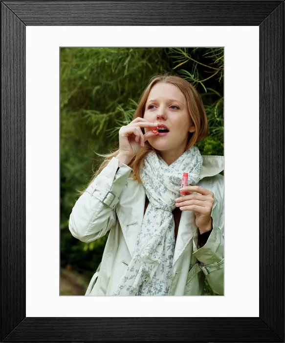 Framed Print : Homeopathy, woman