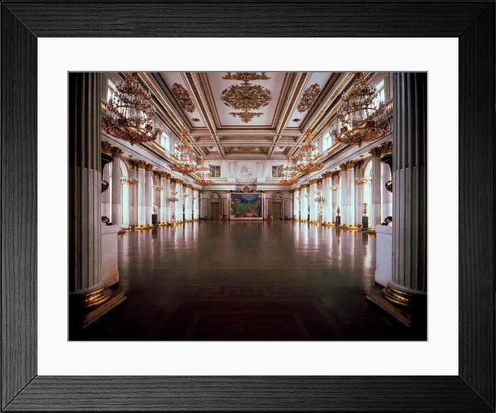 Framed Print : Great Throne Hall by Giacomo Antonio Domenico Quarenghi, 1837-1842, 1744-1817, Russia, St Petersburg, State Hermitage Framed Print : Great Throne Hall by Giacomo Antonio Domenico Quarenghi, 1837-1842, 1744-1817, Russia, St Petersburg, State Hermitage