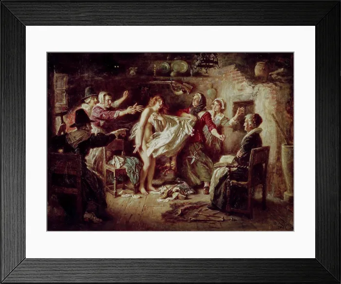 Framed Print : The Witch Hunt by Jean Leon Gerome Ferris, (1863-1930) Framed Print : The Witch Hunt by Jean Leon Gerome Ferris, (1863-1930)