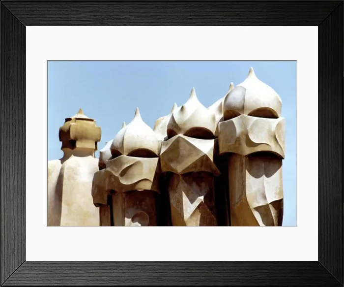 Framed Print : Casa Mila (La Pedrera) Barcelona Spain Framed Print : Casa Mila (La Pedrera) Barcelona Spain