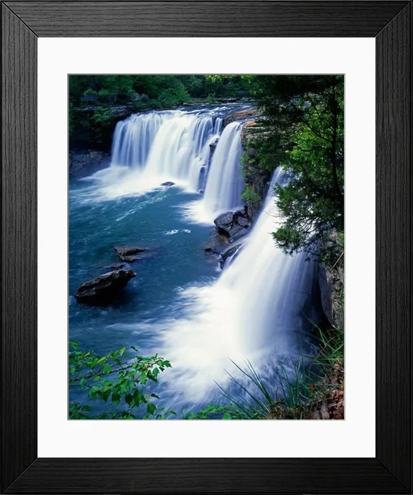 Framed Print : Little River Falls dropping 45 feet at the head of Little River Canyon, Little River Canyon National Preserve, Alabama Framed Print : Little River Falls dropping 45 feet at the head of Little River Canyon, Little River Canyon National Preserve, Alabama