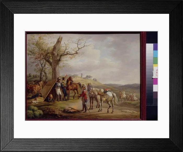 Framed Print : Napoleon's invasion of Russia, Adam Albrecht Framed Print : Napoleon's invasion of Russia, Adam Albrecht
