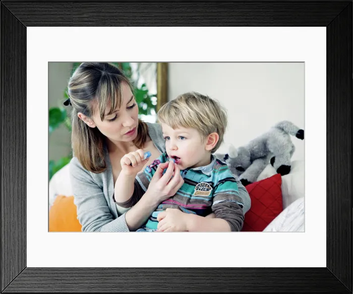 Framed Print : Homeopathy, child Framed Print : Homeopathy, child
