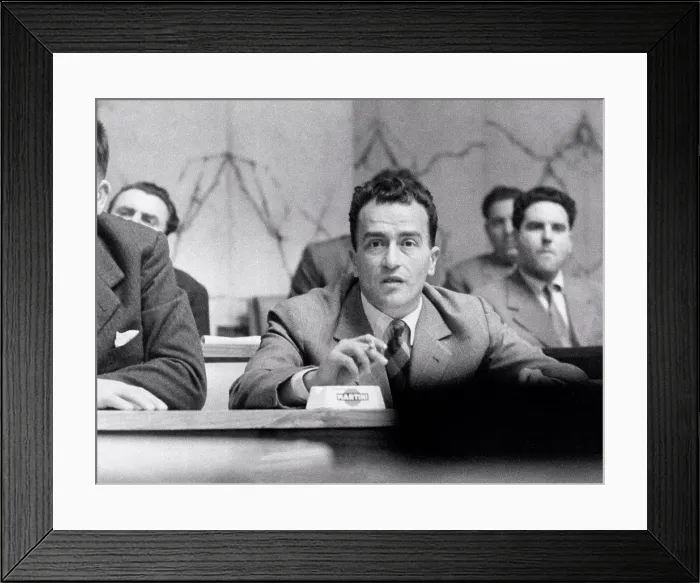 Framed Print : Italian politician and journalist Pietro Ingrao attending the 8th National Congress of the PCI (Italian Communist Party) Framed Print : Italian politician and journalist Pietro Ingrao attending the 8th National Congress of the PCI (Italian Communist Party)