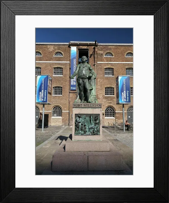 Framed Print : England, London, West India Quay Framed Print : England, London, West India Quay
