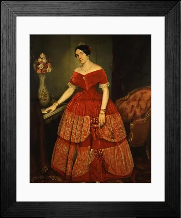 Framed Print : Manuelita ROSAS, 1817-98 daughter of Juan Manuel de Rosas Framed Print : Manuelita ROSAS, 1817-98 daughter of Juan Manuel de Rosas