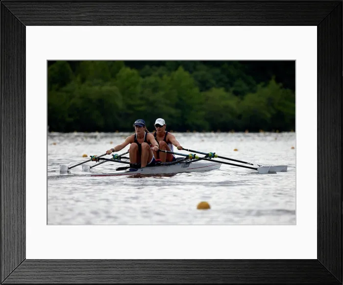 Framed Print : US Olympic Women's Pair teammates Framed Print : US Olympic Women's Pair teammates