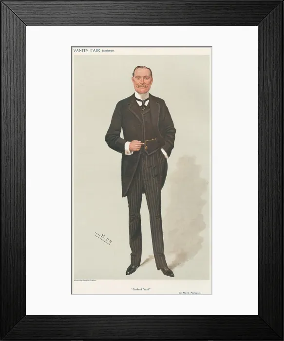 Framed Print : Vanity Fair: Policemen; Scotland Yard Framed Print : Vanity Fair: Policemen; Scotland Yard