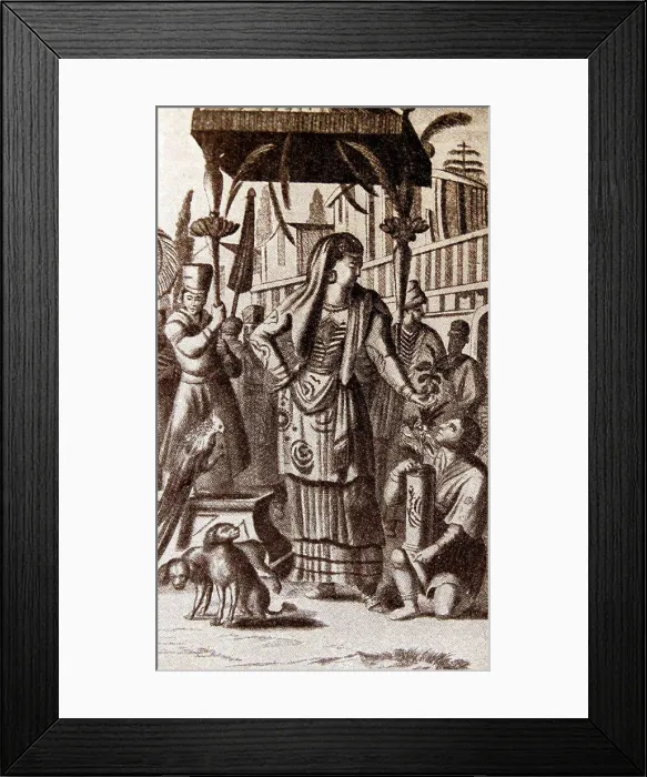 Framed Print : Mumtaz Mahal 1593-1631. Mughal Empress and wife of Shah Jahan Framed Print : Mumtaz Mahal 1593-1631. Mughal Empress and wife of Shah Jahan